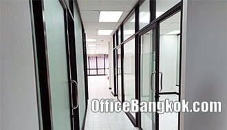 Office for Rent With Partly Furnished Space 206 Sqm Close To Rama 9 MRT Station