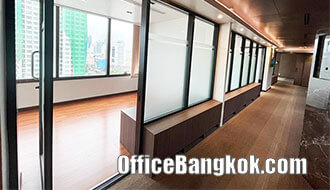 Rent Partly Furnished Office 220 Sqm On Ratchadapisek Close To Huai Khwang MRT Station