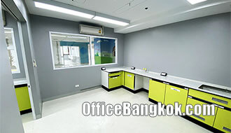 Rent Office With Partly Furnished Space 584 Sqm On Ratchada Close To Rama 9 MRT Station