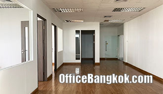 Small Office For Rent With Partly Furnished Space 75 Sqm On Ratchada Close to Huai Khwang MRT Station
