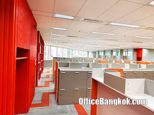 Rent Fully Furnished Office 300 Sqm On Sathorn Close To Chong Nonsi BTS Station