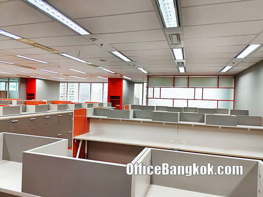 Rent Fully Furnished Office 300 Sqm On Sathorn Close To Chong Nonsi BTS Station