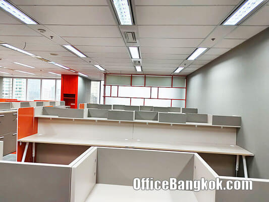 Rent Fully Furnished Office 300 Sqm On Sathorn Close To Chong Nonsi BTS Station