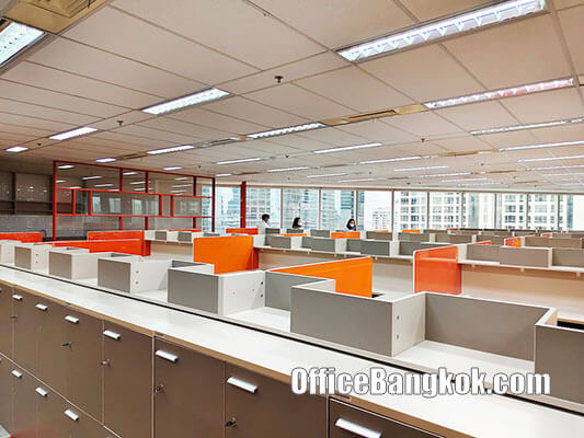 Rent Fully Furnished Office 300 Sqm On Sathorn Close To Chong Nonsi BTS Station