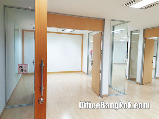 Rent Office with Partly Furnished on Sathorn Road Space 175 Sqm Close to Surasak BTS Station