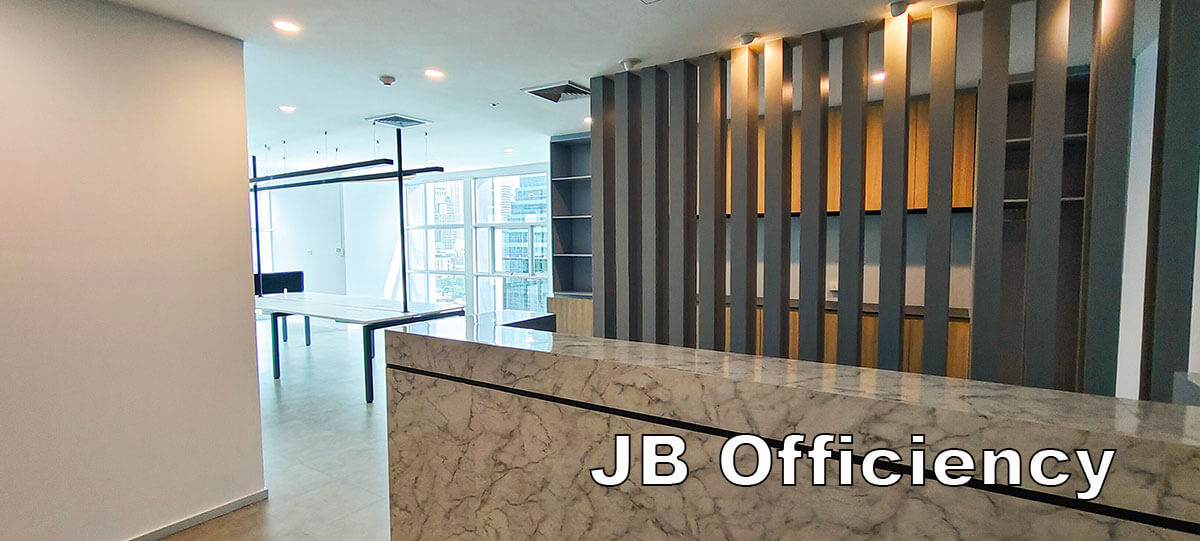 Rent Office with partly furnished space 100 Sqm rent 77,000 b./month close to Sala Daeng BTS Station and Silom MRT Station | OfficeBangkok