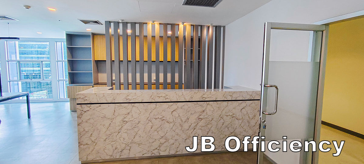 Rent Office with partly furnished space 100 Sqm rent 77,000 b./month close to Sala Daeng BTS Station and Silom MRT Station | OfficeBangkok