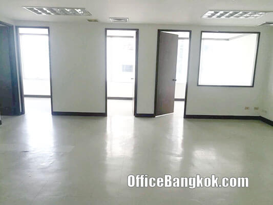 Rent Office with Partly Furnished Size 86 Sqm on Silom Close to Chong Nonsi BTS Station