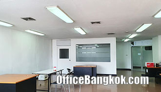 Small Office for Rent With Partly Furnished on Silom Space 70 Sqm Close to Sala Daeng BTS Station