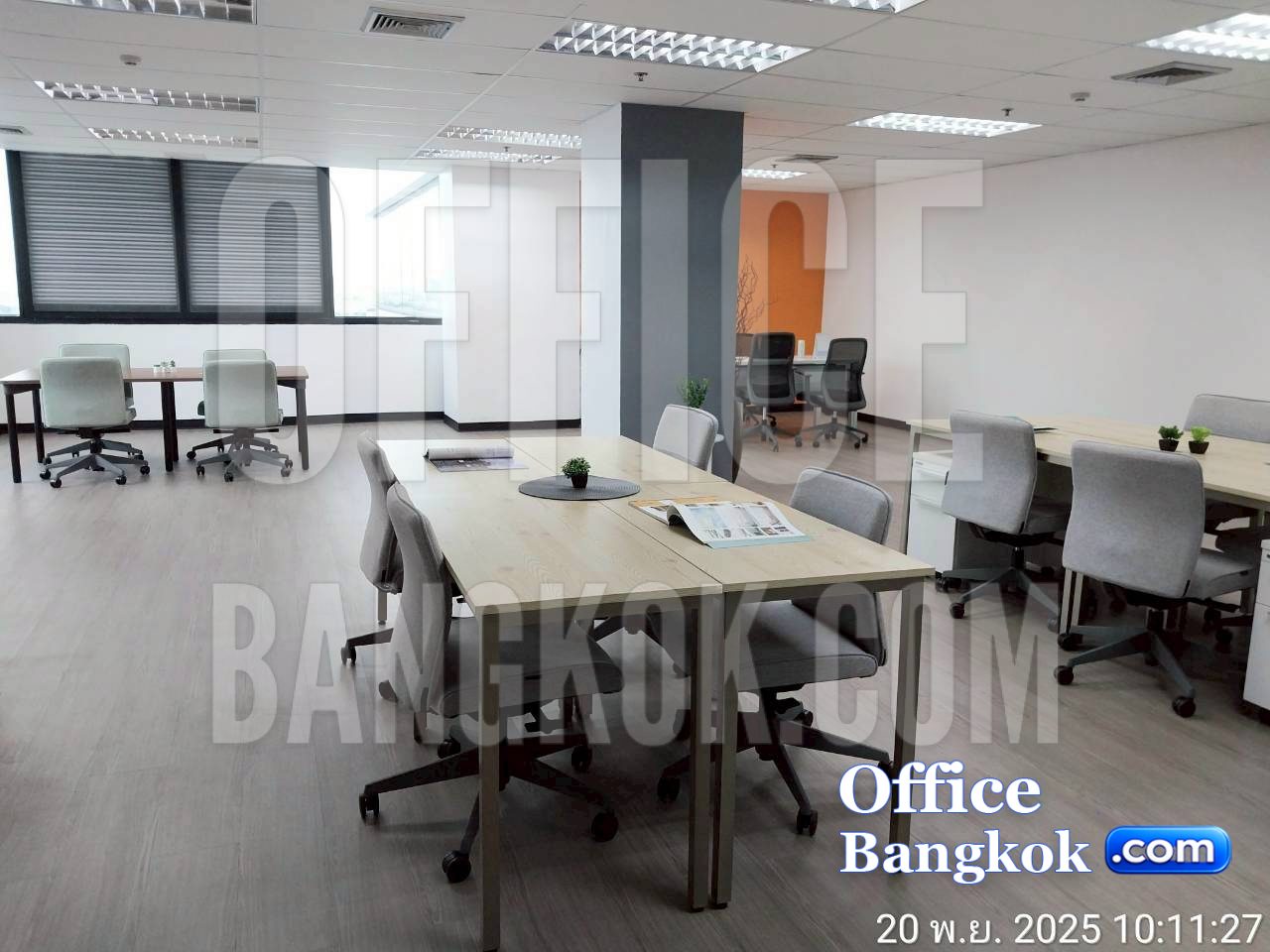 เช่าสำนักงานให้เช่าตกแต่งพร้อมเฟอร์นิเจอร์ พื้นที่ 100 ตรม ทำเลศรีนครินทร์ ออฟฟิศพร้อมเฟอร์นิเจอร์ให้เช่า