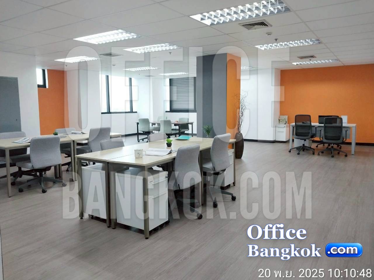 เช่าสำนักงานให้เช่าตกแต่งพร้อมเฟอร์นิเจอร์ พื้นที่ 100 ตรม ทำเลศรีนครินทร์ ออฟฟิศพร้อมเฟอร์นิเจอร์ให้เช่า