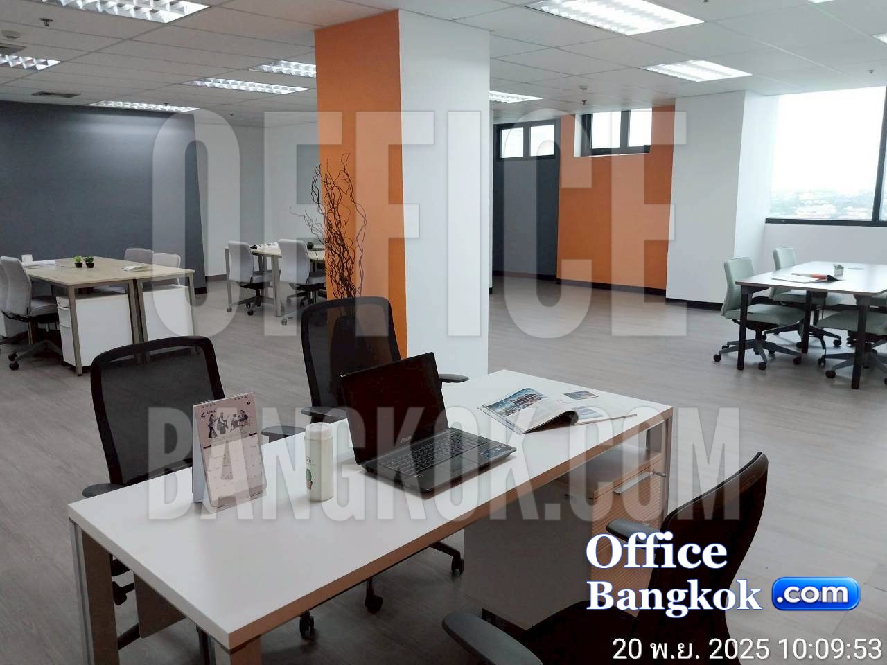 เช่าสำนักงานให้เช่าตกแต่งพร้อมเฟอร์นิเจอร์ พื้นที่ 100 ตรม ทำเลศรีนครินทร์ ออฟฟิศพร้อมเฟอร์นิเจอร์ให้เช่า