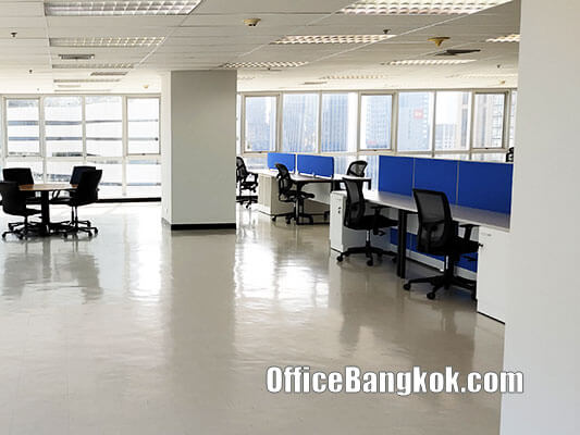 Office Space For Rent With Furniture 210 Sqm Close To Phrom Phong BTS Station