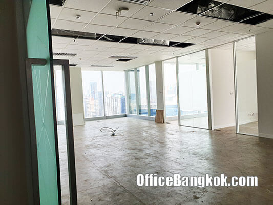 Office For Rent With Partly Furnished Space 133 Sqm Close To Phrom Phong BTS Station