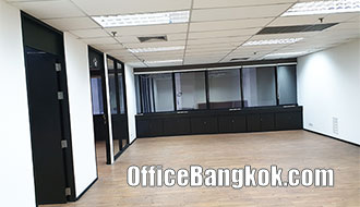 Office for Rent With Partly Furnished Space 313 Sqm Close To Asok BTS Station