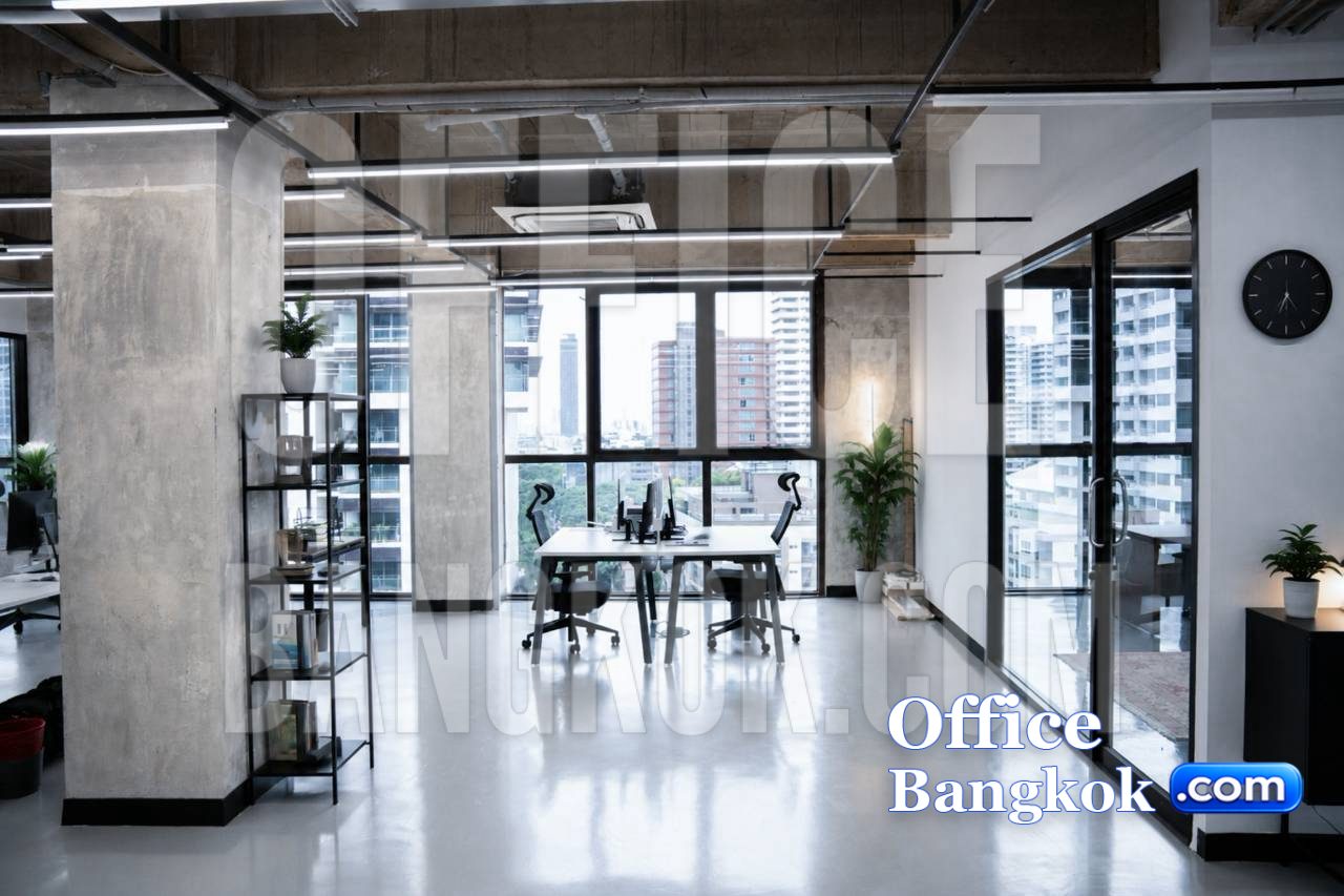 Office Space for Rent With Fully Furnished 173 Sqm Promphong BTS Station — Furnished Office for Rent, Bangkok