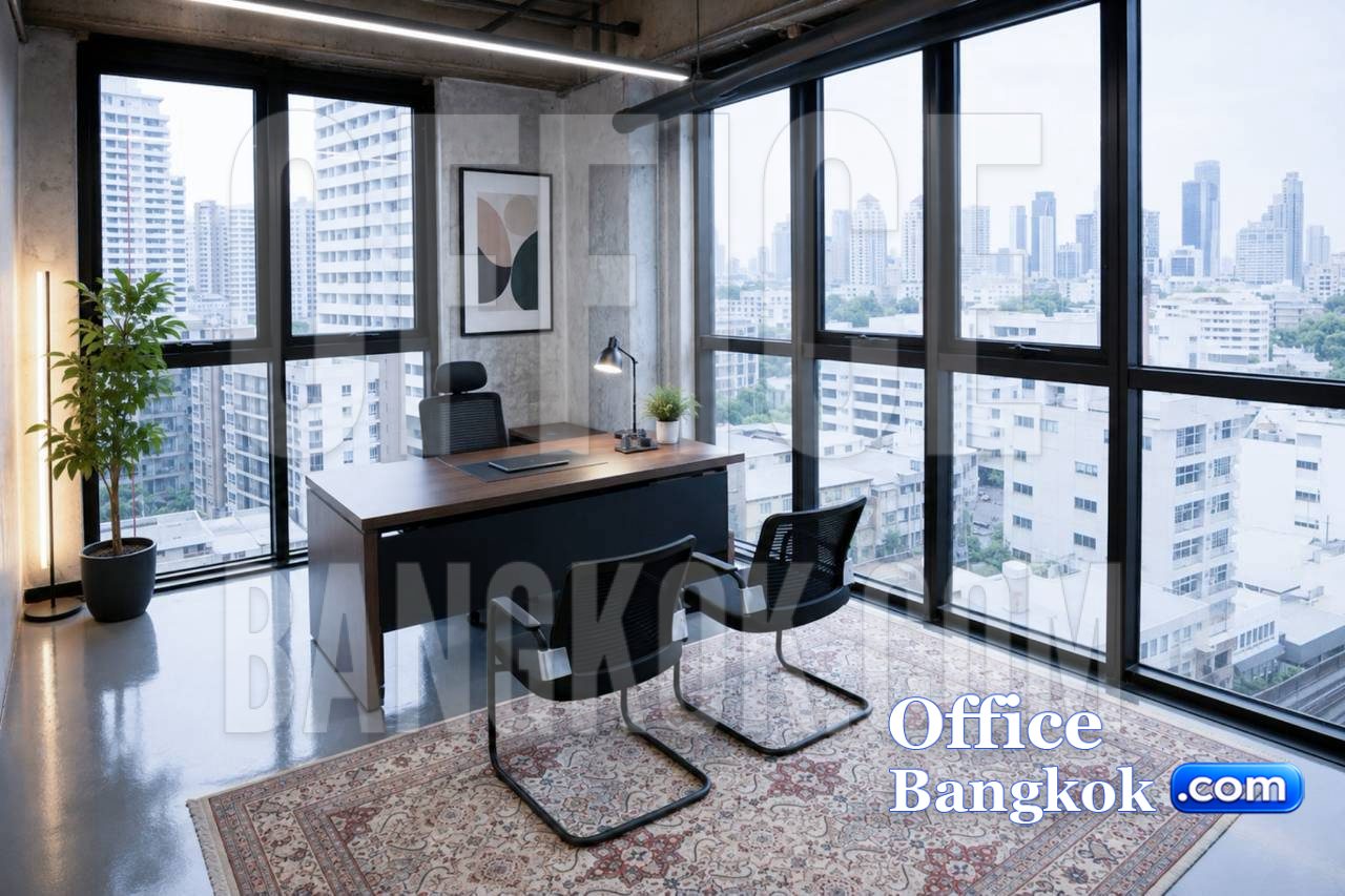 Office Space for Rent With Fully Furnished 173 Sqm Promphong BTS Station — Furnished Office for Rent, Bangkok