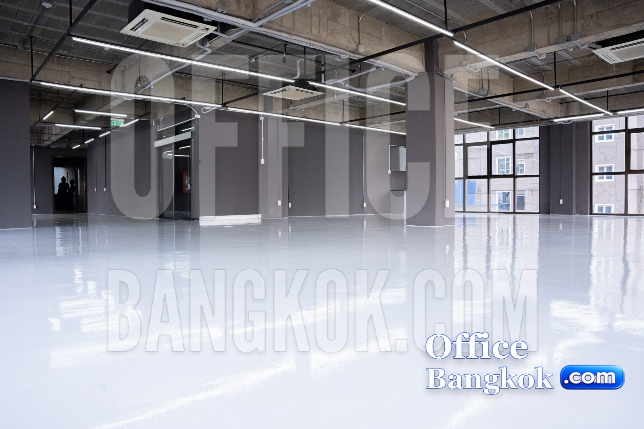 Office Space for Rent With Partly Furnished 228 Sqm Promphong BTS Station — Furnished Office for Rent, Bangkok