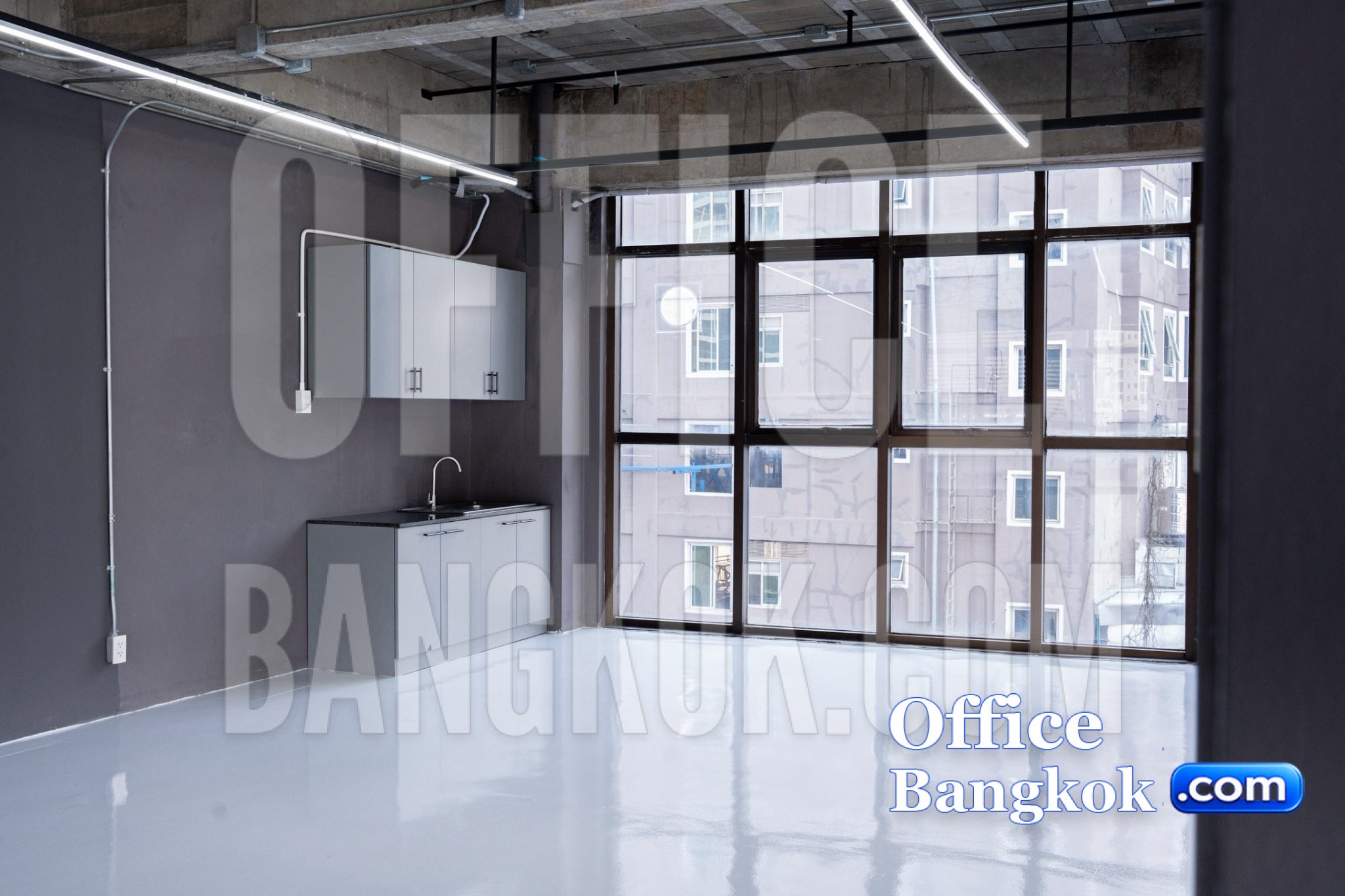 Office Space for Rent With Partly Furnished 228 Sqm Promphong BTS Station — Furnished Office for Rent, Bangkok