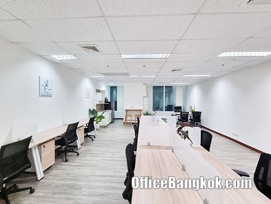 Rent Fully Furnished Office Space 70 Sqm Close To Asoke BTS Station