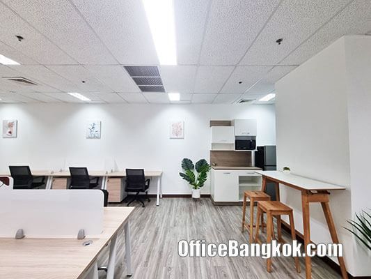 Rent Fully Furnished Office Space 70 Sqm Close To Asoke BTS Station