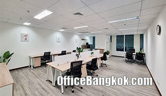 Rent Fully Furnished Office Space 70 Sqm Close To Asoke BTS Station