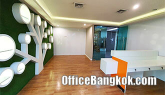 Rent Office With Partly Furnished Space 350 Sqm Close To Asoke BTS Station