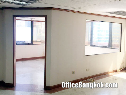 Rent Office With Partly Furnished On Sukhumvit Road Space 247 Sqm Close to Asoke BTS Station