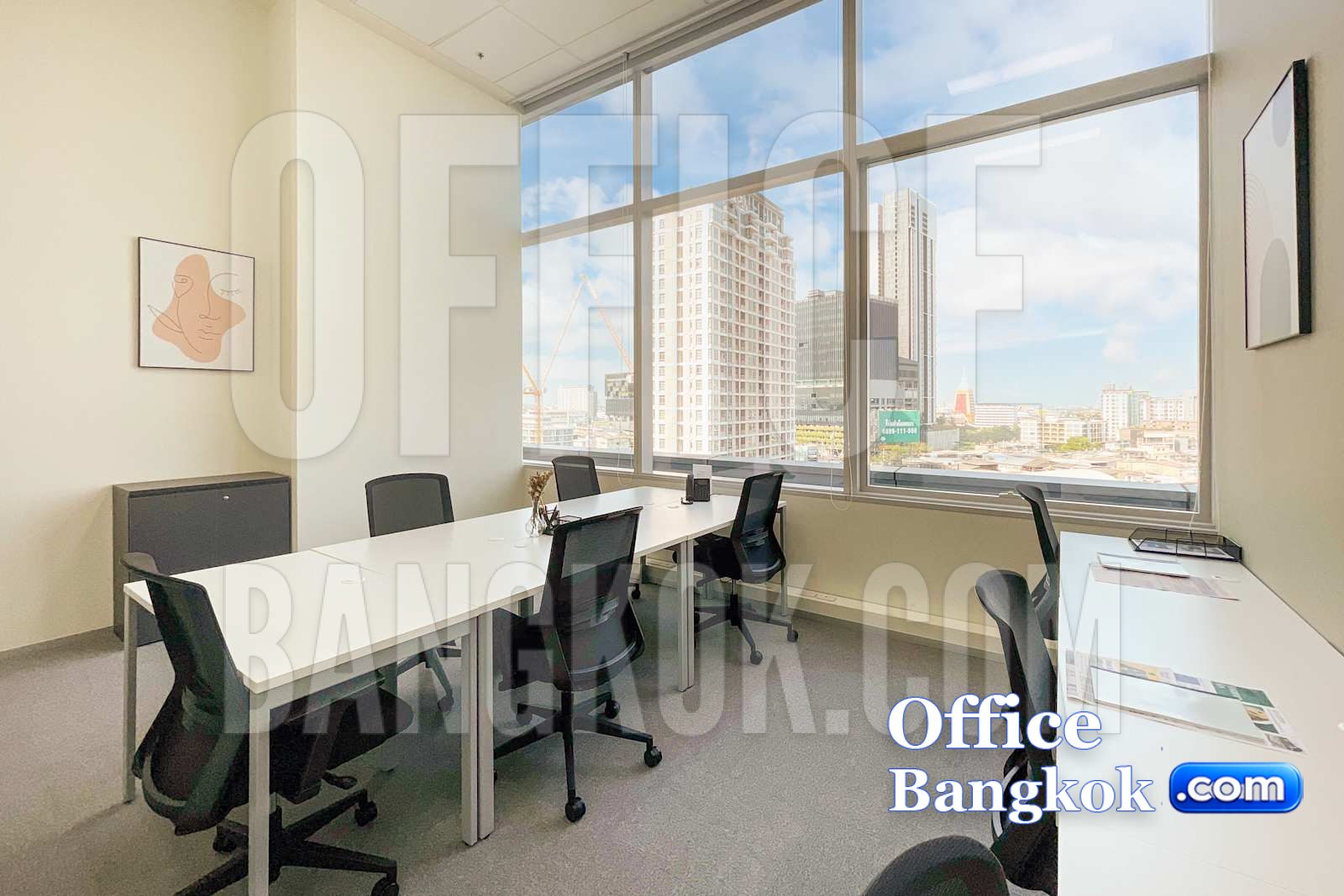 66 Tower service office co-working space, Sukhumvit