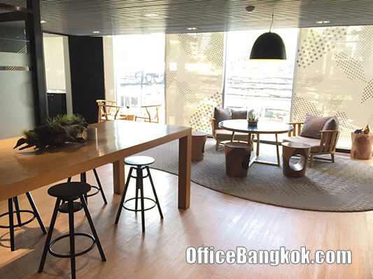 Service Office, fully furnished office, for Rent at Asoke Tower nearby Phetchaburi MRT Station.