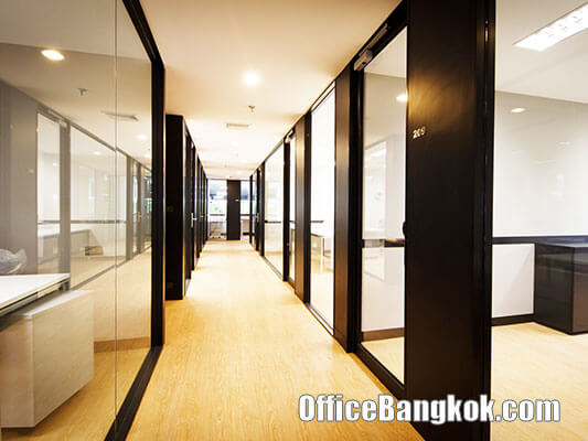 Service Office, fully furnished office, for Rent at Asoke Tower nearby Phetchaburi MRT Station.