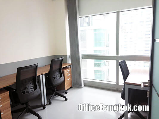Service Office for Rent at Serm-Mit Tower