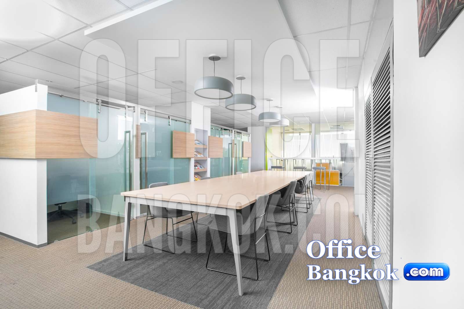 Bangna Tower A service office reception area, Bangna