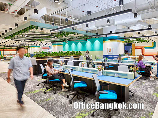 เช่าสำนักงานสำเร็จรูปอาคารเกษรอัมรินทร์ ทาวเวอร์ (Rent Service Office at Gaysorn Amarin Tower) ออฟฟิศขนาดเล็กให้เช่าพร้อมเฟอร์นิเจอร์ทำเลชิดลม