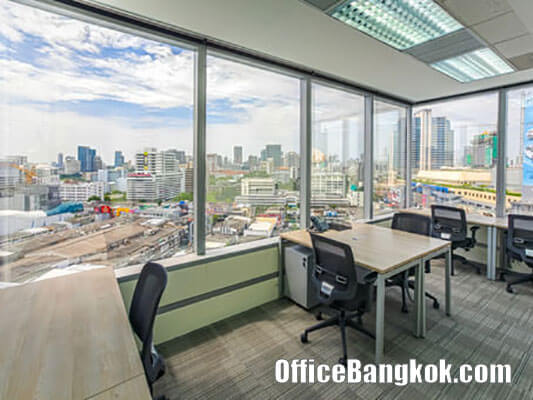 เช่าสำนักงานสำเร็จรูปอาคารสยาม ทาวเวอร์ (Rent Service Office at Siam Tower) ออฟฟิศขนาดเล็กให้เช่าพร้อมเฟอร์นิเจอร์ทำเลชิดลม