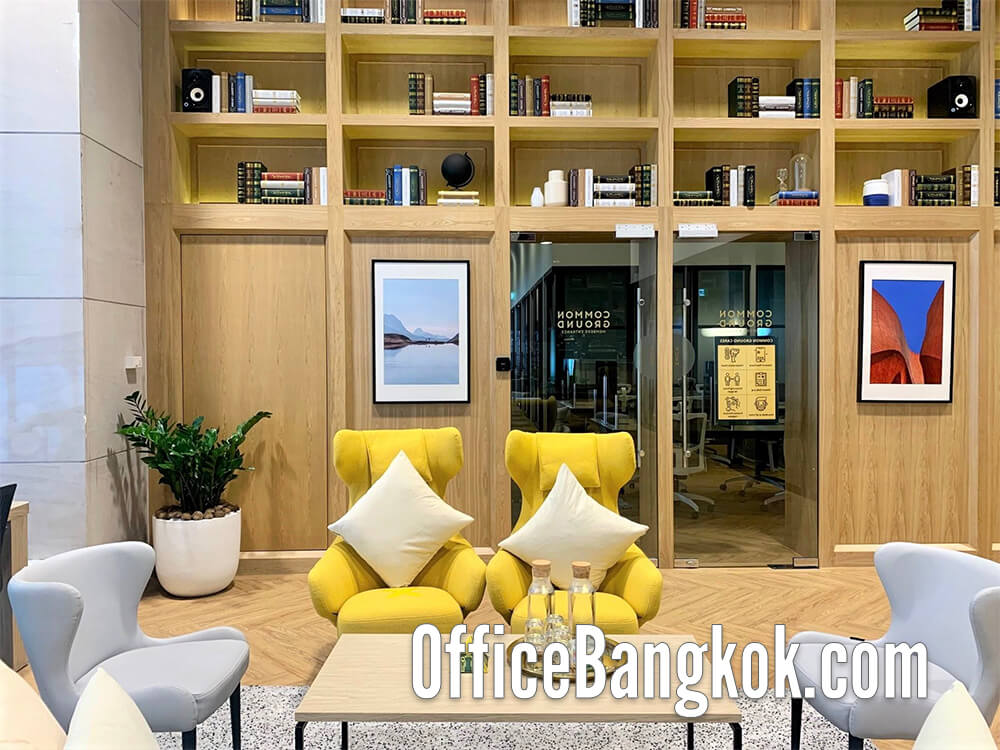 เช่าสำนักงานสำเร็จรูปอาคารดิออฟฟิศเศส แอท เซ็นทรัลเวิลด์ (Rent Service Office at The Offices at Central World) ออฟฟิศขนาดเล็กให้เช่าพร้อมเฟอร์นิเจอร์ทำเลชิดลม