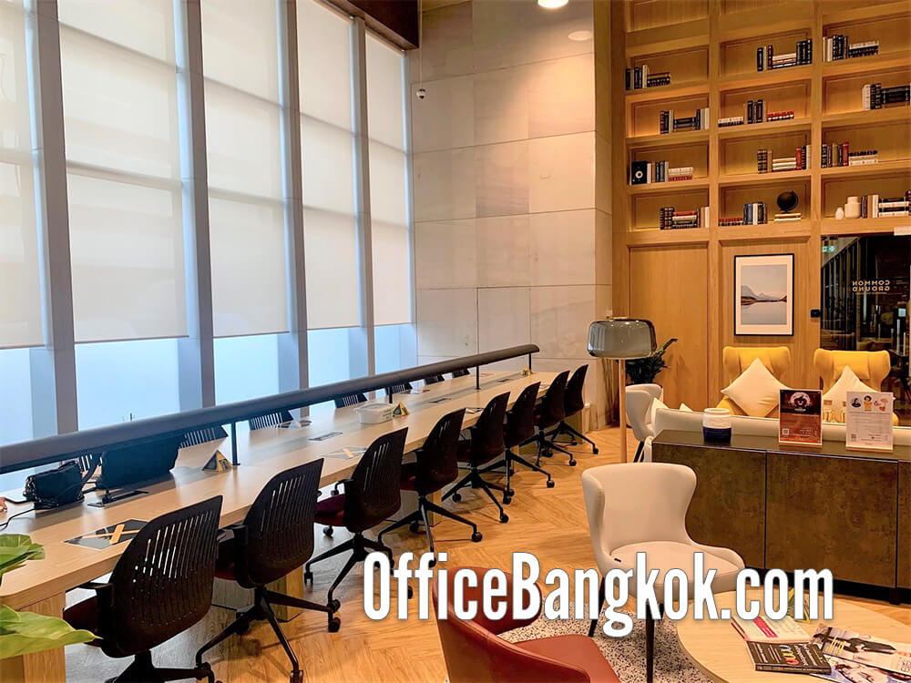 เช่าสำนักงานสำเร็จรูปอาคารดิออฟฟิศเศส แอท เซ็นทรัลเวิลด์ (Rent Service Office at The Offices at Central World) ออฟฟิศขนาดเล็กให้เช่าพร้อมเฟอร์นิเจอร์ทำเลชิดลม