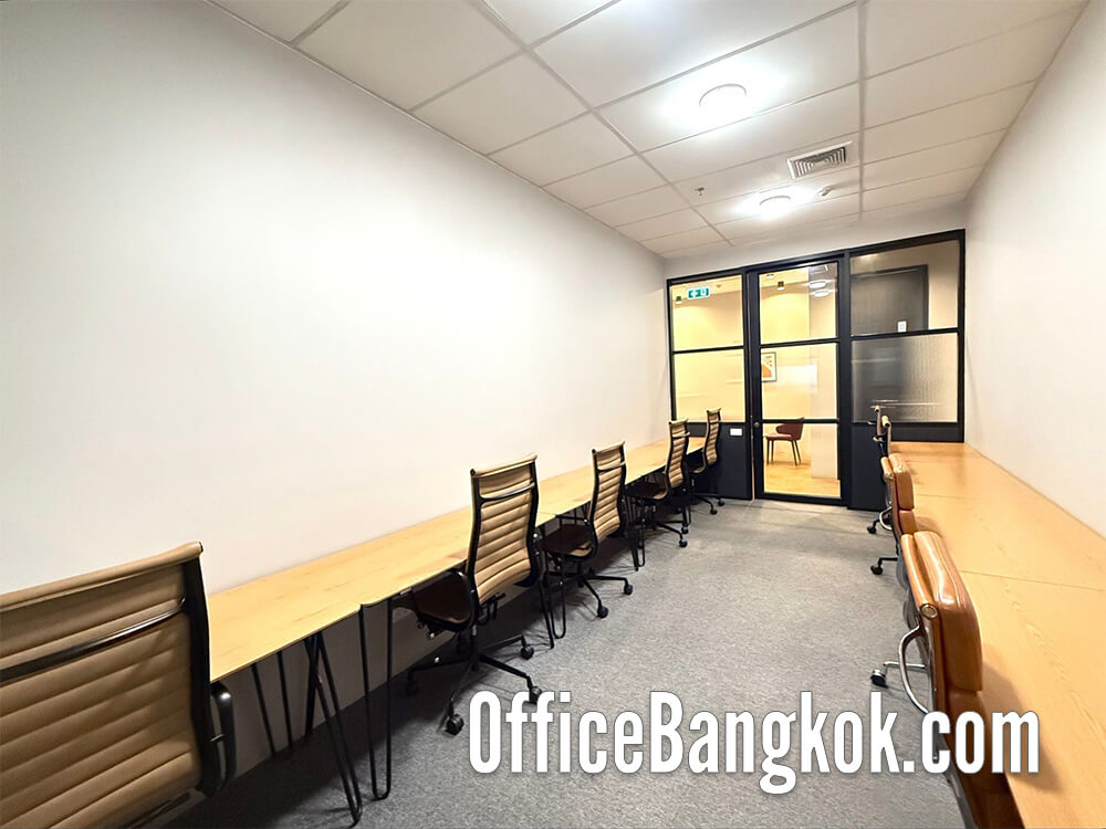 เช่าสำนักงานสำเร็จรูปอาคารดิออฟฟิศเศส แอท เซ็นทรัลเวิลด์ (Rent Service Office at The Offices at Central World) ออฟฟิศขนาดเล็กให้เช่าพร้อมเฟอร์นิเจอร์ทำเลชิดลม