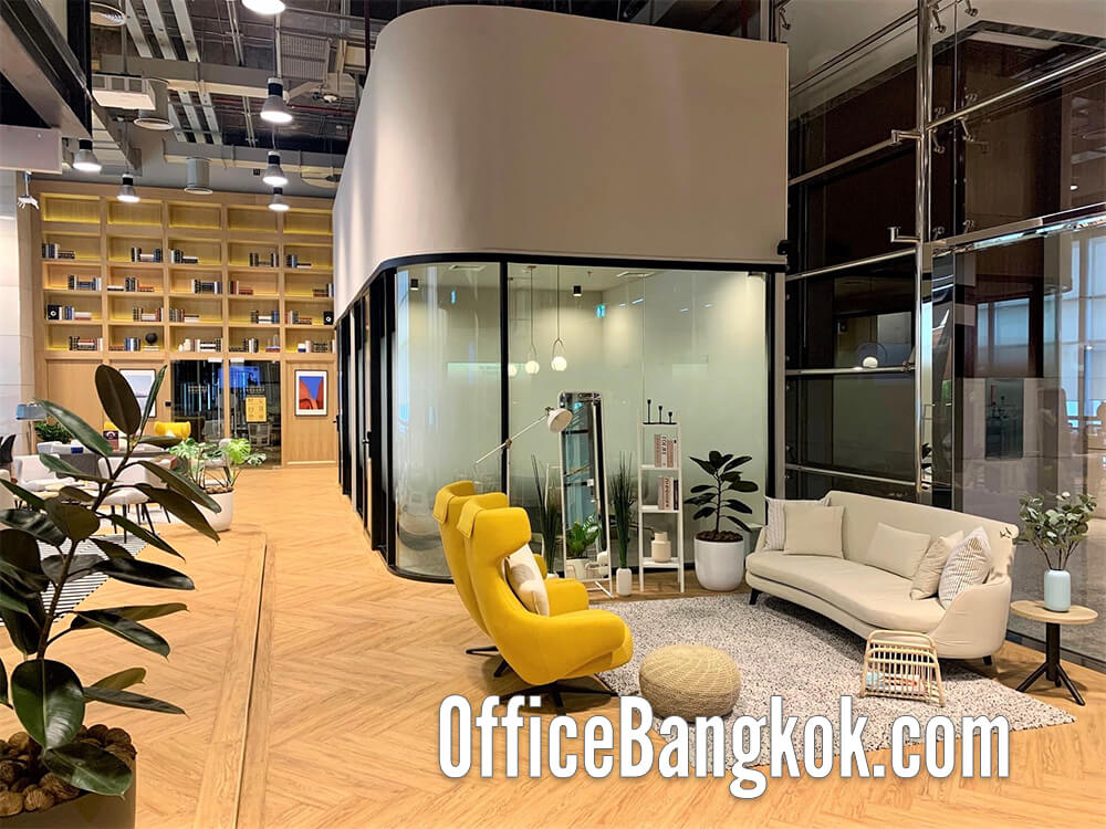 เช่าสำนักงานสำเร็จรูปอาคารดิออฟฟิศเศส แอท เซ็นทรัลเวิลด์ (Rent Service Office at The Offices at Central World) ออฟฟิศขนาดเล็กให้เช่าพร้อมเฟอร์นิเจอร์ทำเลชิดลม
