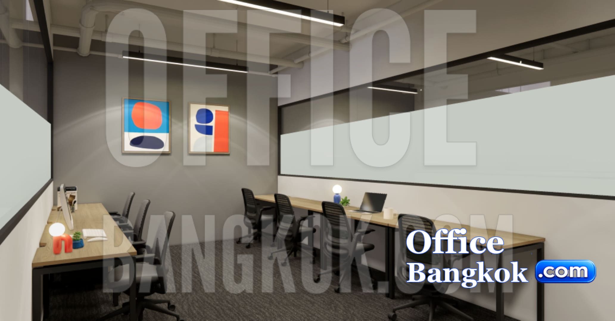 Jubilee Prestige Tower serviced office pantry, Ratchadapisek