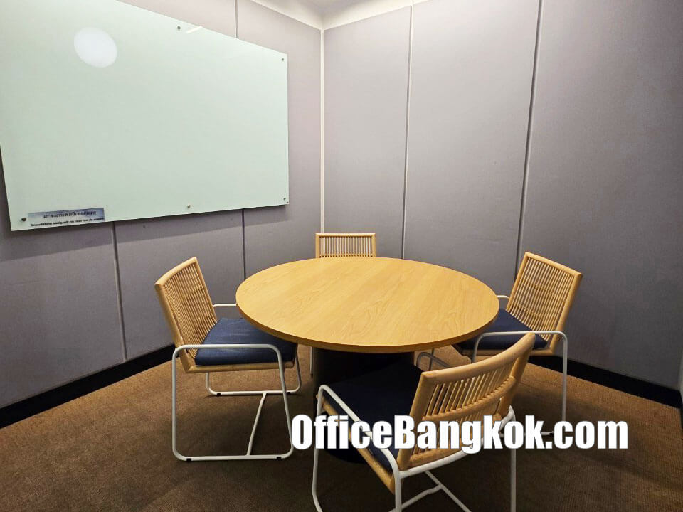 เช่าสำนักงานสำเร็จรูปอาคารสุทธิ (Rent Service Office at Suthi Building) Co-Working Space และออฟฟิศขนาดเล็กให้เช่าพร้อมเฟอร์นิเจอร์ทำเลเพชรบุรีตัดใหม่
