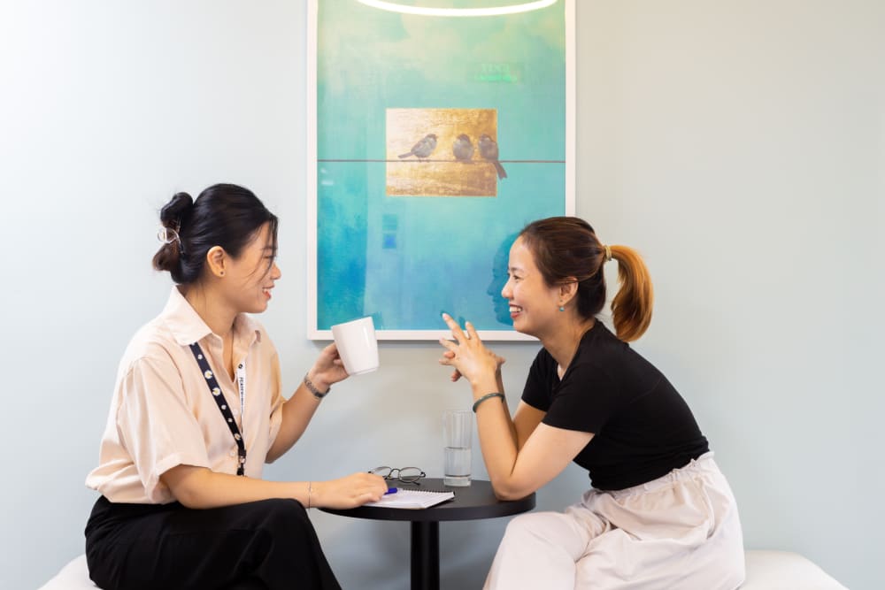 Q2 Thao Dien serviced office pantry, Ho Chi Minh City