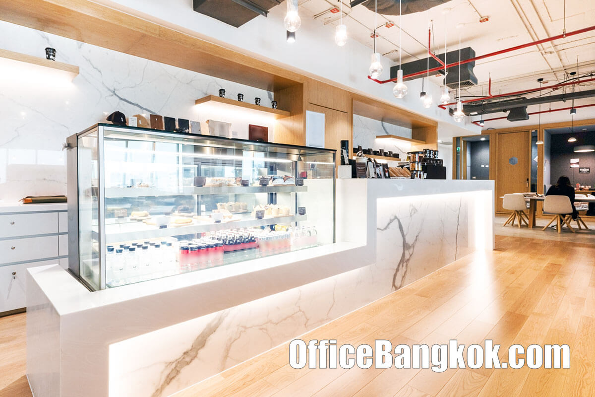 Service Office and Co-Working Space for Rent at Chamchuri Square