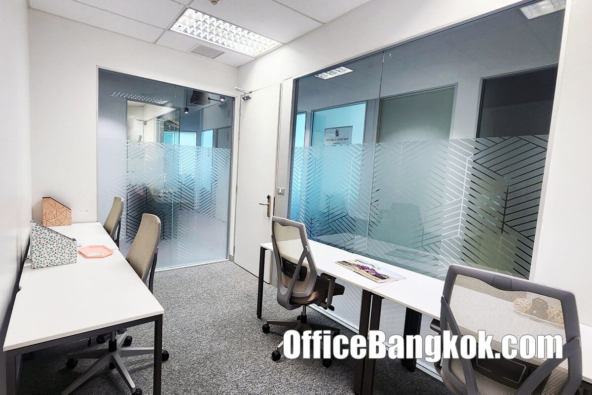 Service Office and Co-Working Space for Rent at Chamchuri Square
