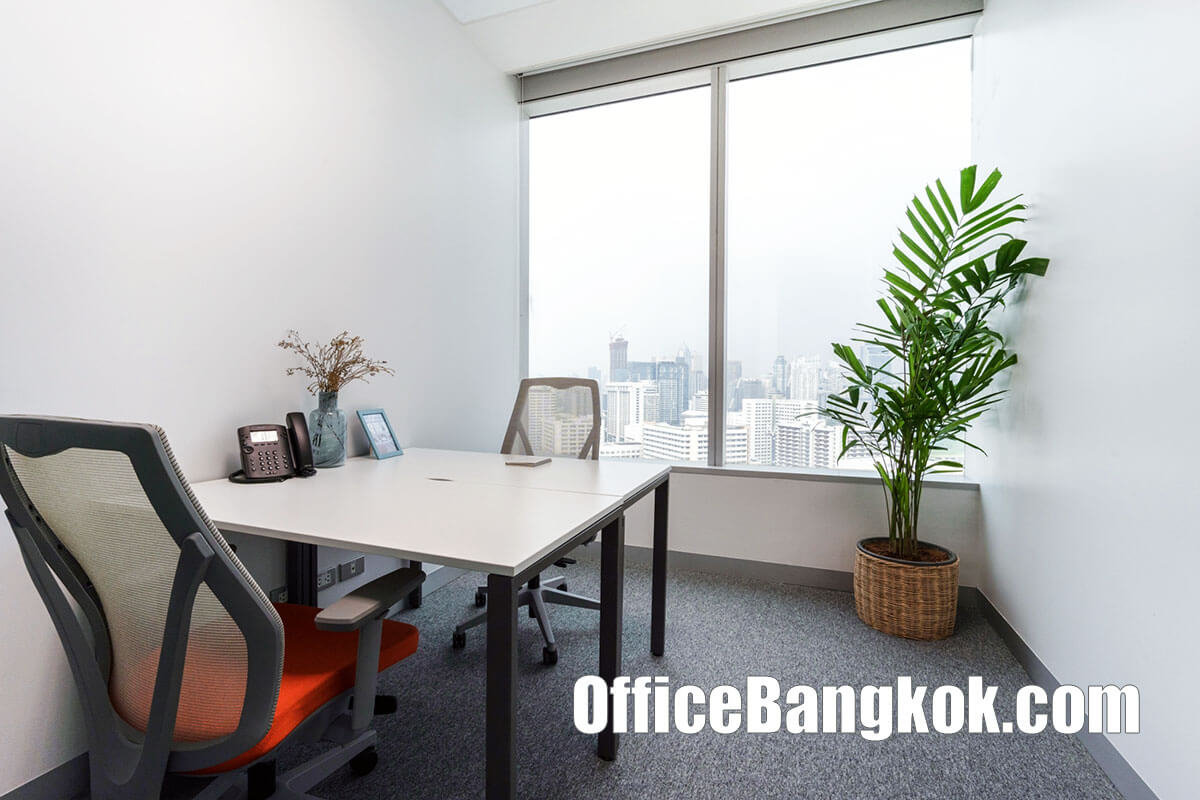 Service Office and Co-Working Space for Rent at Chamchuri Square