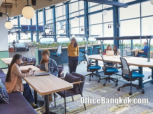 Service Office and Co-Working Space for Rent at Mitrtown Office Tower