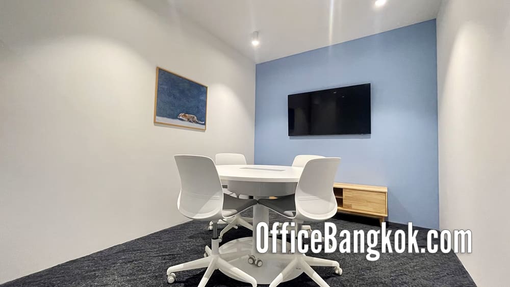 เช่าสำนักงานสำเร็จรูปอาคารเมืองไทยภัทร คอมเพล็กซ์ ทาวเวอร์ บี (Rent Service Office at Muang Thai Phatra Complex Tower B) Co-Working Space และออฟฟิศขนาดเล็กให้เช่าพร้อมเฟอร์นิเจอร์ทำเลรัชดาภิเษก