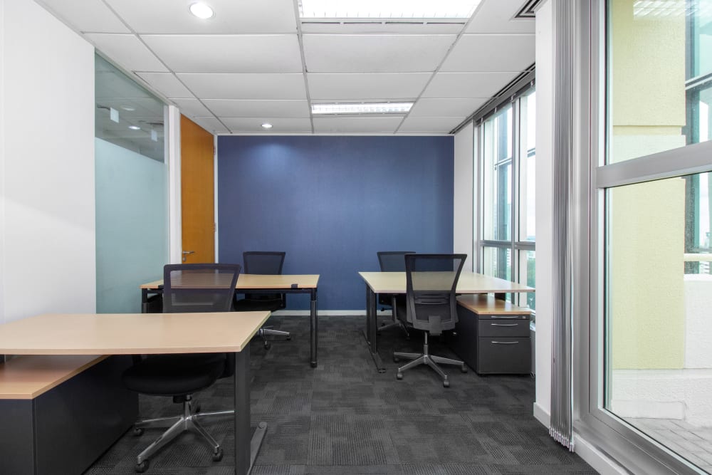 Saigon Tower serviced office reception area, District 1, Ho Chi Minh City