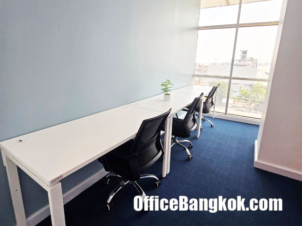 เช่าสำนักงานสำเร็จรูปอาคารโอเอสซี (Rent Service Office at OSC Building) Co-Working Space และออฟฟิศขนาดเล็กให้เช่าพร้อมเฟอร์นิเจอร์ทำเลสมุทรปราการ