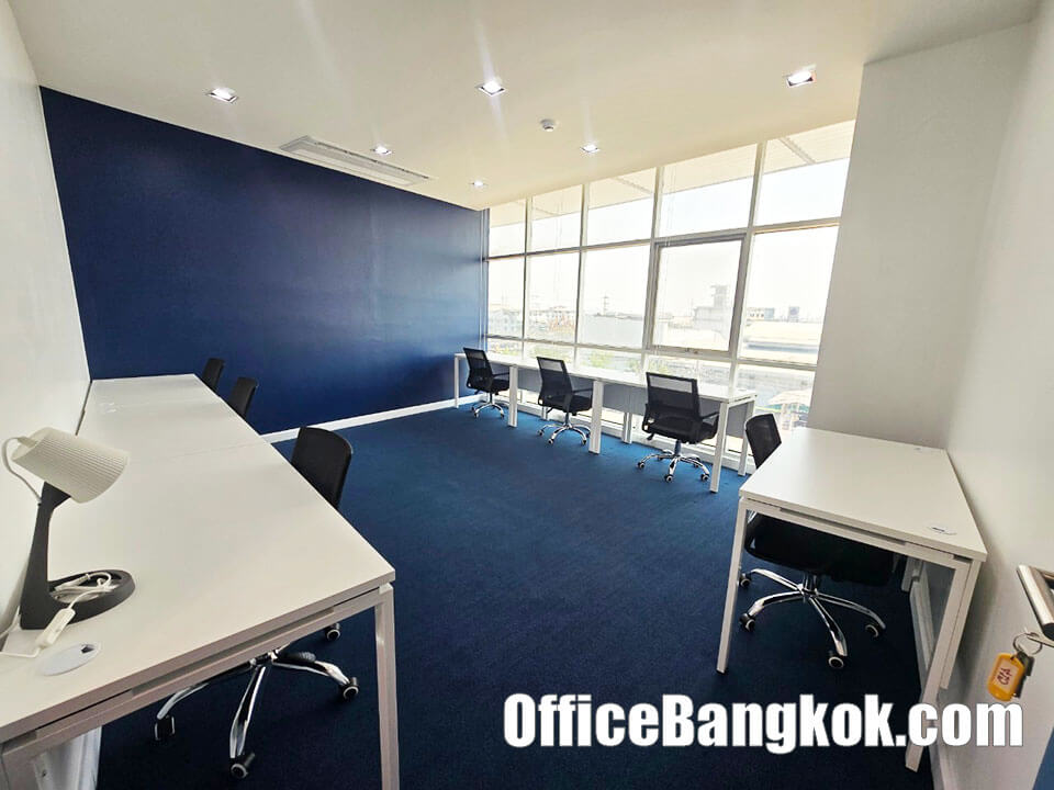 เช่าสำนักงานสำเร็จรูปอาคารโอเอสซี (Rent Service Office at OSC Building) Co-Working Space และออฟฟิศขนาดเล็กให้เช่าพร้อมเฟอร์นิเจอร์ทำเลสมุทรปราการ